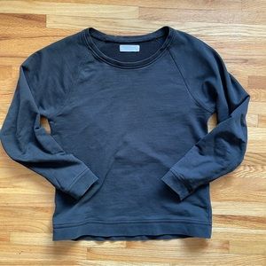 Everlane The Crew Sweatshirt Black